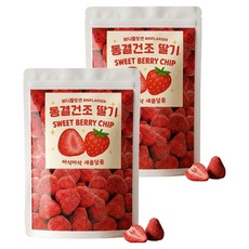 비니플랑센 동결건조 딸기 스윗베리칩, 110g, 2개