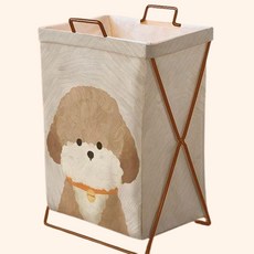 布料可愛角色洗衣籃 A3, 混色