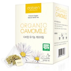 다비앙 유기농 캐모마일차 티백, 1.1g, 10개입, 1개