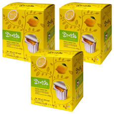 꽃샘식품 꽃샘 꿀레몬차포션, 30g, 15개입, 3개