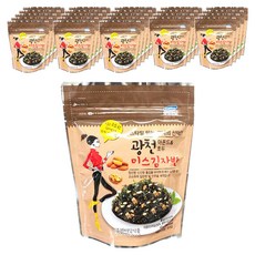 광천 아몬드 & 호두 미스김자반, 40g, 24개