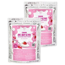 DOUBLEDAY Red Fashion草莓優格粉, 2個, 800g