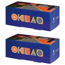 OKLAO 歐客佬 精品掛耳禮盒 Set, 含22包精選咖啡果香, 手提式簡約大方設計, 10g x 20包, 2盒