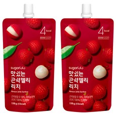 sugarlolo INTAKE 蒟蒻果凍飲 荔枝風味 每包含5kcal 無砂糖添加, 150g, 2包