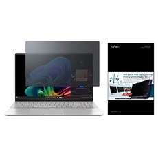 YADI 亞第 插卡隱貼 ASUS Vivobook S 15 水之鏡防窺片 S5507QA專用 15.6吋(16:9), 1個, 透明