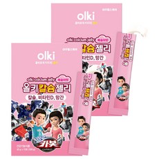 올키 칼슘젤리 복숭아맛 15p, 300g, 2개