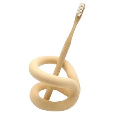 한봄누리 욕실 실리콘 칫솔꽂이, 옐로우, 1개