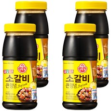 OTTOGI 不倒翁 大容量牛排調味醬, 840g, 4罐