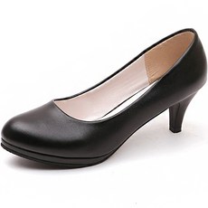 Elsso 女款基本款正裝面試皮鞋 6cm