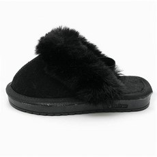 래빗풋 兒童保暖鬆緊帶毛絨內裡拖鞋