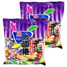 鴻津 太國捲 芝麻味, 350g, 2袋