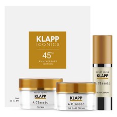 KLAPP 維他命A面霜 + 眼霜 + 精華基礎保養組, 1組