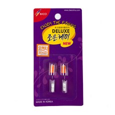 바코 조은케미 막대형 전자케미 오렌지 2p, 1개