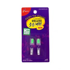 바코 조은케미 막대형 전자케미 그린 2p, 1개