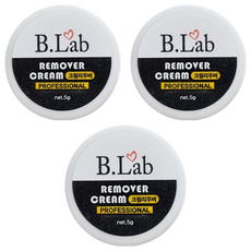 BEU-LAB 嫁接睫毛專用卸除膏 5g, 3個, 單一顏色