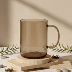 리빙메이트 트라이탄 안깨지는 머그컵 410ml, 스모그, 1개