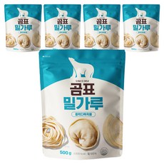 곰표 밀가루 중력 다목적용, 500g, 5개