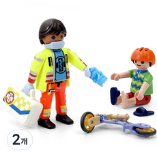 Playmobil 摩比人 護理人員和兒童 71245, 2個