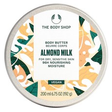THE BODY SHOP 美體小舖 杏奶舒敏身體滋養霜 200ml, 1罐