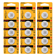 코닥 MAX 3V 리튬 코인건전지 CR2450, 1개입, 15개
