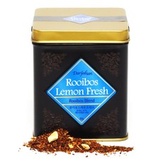 Darjeelian 鐵盒裝檸檬香南非果寶茶葉, 80g, 1盒, 1盒