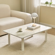 아이캔컴퍼니 국내생산 E0 LPM 4단 높이조절 베이직 접이식 테이블, 마블