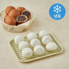 대두식품 찹쌀 도너츠 고운팥 (냉동), 75g, 1개, 20개입