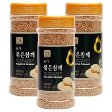科松農家燒芝麻, 200g, 3罐