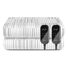 PHILIPS 飛利浦 加大雙人雙控電熱毯 AHR3144ED 原廠保固, 200 x 180cm