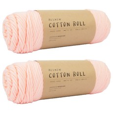 Brandyarn Cotton Roll編織線, 46 蜂蜜色, 2個