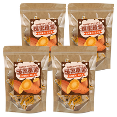 超人氣爆蜜蕃薯300g*4包, 台灣地瓜蜜餞, Q彈口感, 獨立包裝, 團購美食, 300g