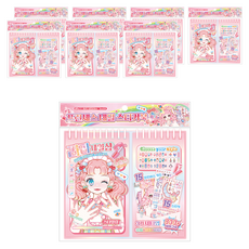 스티코니 프린세스 네일 스티커북, 8개, 라라네일샵