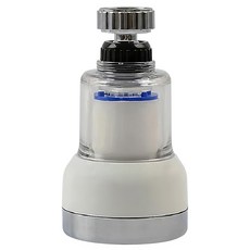 WE CHAMP 2段式水龍頭萬向增壓濾 節水器 12 x 7x 18cm 銀色 100g, WTB-891