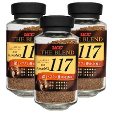 ucc THE BLEND 117即溶咖啡, 135g, 3罐