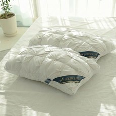 Hilton Songlim Life可水洗柔軟睡眠枕+枕芯, 白色, 4個