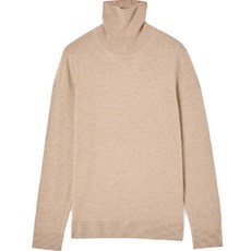 Kinlok 男式羊絨高領長袖針織衫