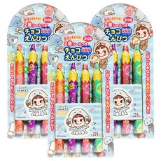 FUJIYA 不二家 鉛筆可可 日本原裝進口 可愛鉛筆造型, 27g, 3盒