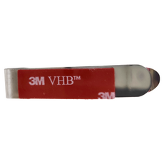 NITE IZE 手機鋼夾 3M VHB 膠帶 不銹鋼設計, 砂光, 1個