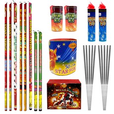 스카이페스티발 베스트 종합 불꽃놀이 폭죽 세트, 1세트