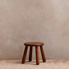 ICONIC HOUSE Afterglow 矮凳 220, 1個, 胡桃木色