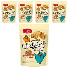 어가찬 소리까지 맛있는 바삭바삭 어포튀김, 100g, 5개