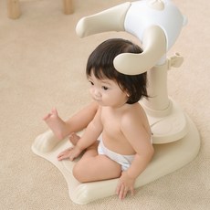 폴레드 허그베어 시즌 4 샤워 목욕 핸들 기저귀갈이대, 크림, 1개