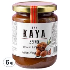스리카야 잼, 280g, 6개