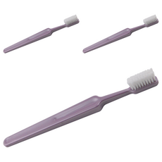 TESS 超軟毛溫和潔淨牙刷 薰衣草紫, 3個, 1件