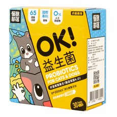 LitoMON 怪獸部落 OK益生菌 30包入, 腸道健康/乳酸菌, 30入, 1盒