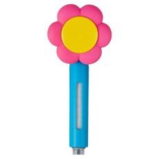 Wiggle Wiggle Blooming 過濾蓮蓬頭, 1個, Pink + Blue