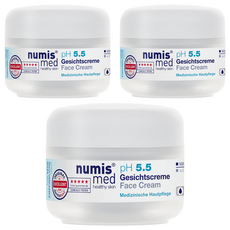 numis med 樂美思 pH5.5 舒敏凍齡霜 深層保濕不黏膩 修護敏感肌, 50ml, 3罐