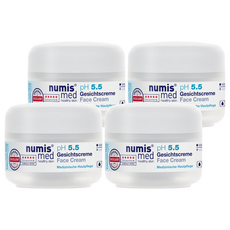 numis med 樂美思 pH5.5 舒敏凍齡霜，深層保濕不黏膩，舒緩修護敏感肌, 50ml, 4罐