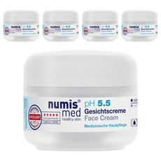numis med 樂美思 pH5.5 舒敏凍齡霜 深層保濕不黏膩 修護敏感肌, 50ml, 5罐
