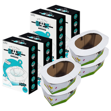 ONLYING 攜帶型緊急廁所袋 3入組, 4套